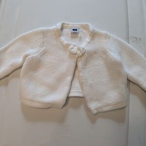 ⭐$7 WHEN BUNDLED⭐ BABY White Knit Sweater
